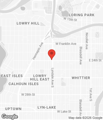 Map of Leaning Tower of Pizza - 2324 Lyndale Avenue South, Minneapolis, MN, 55405, US